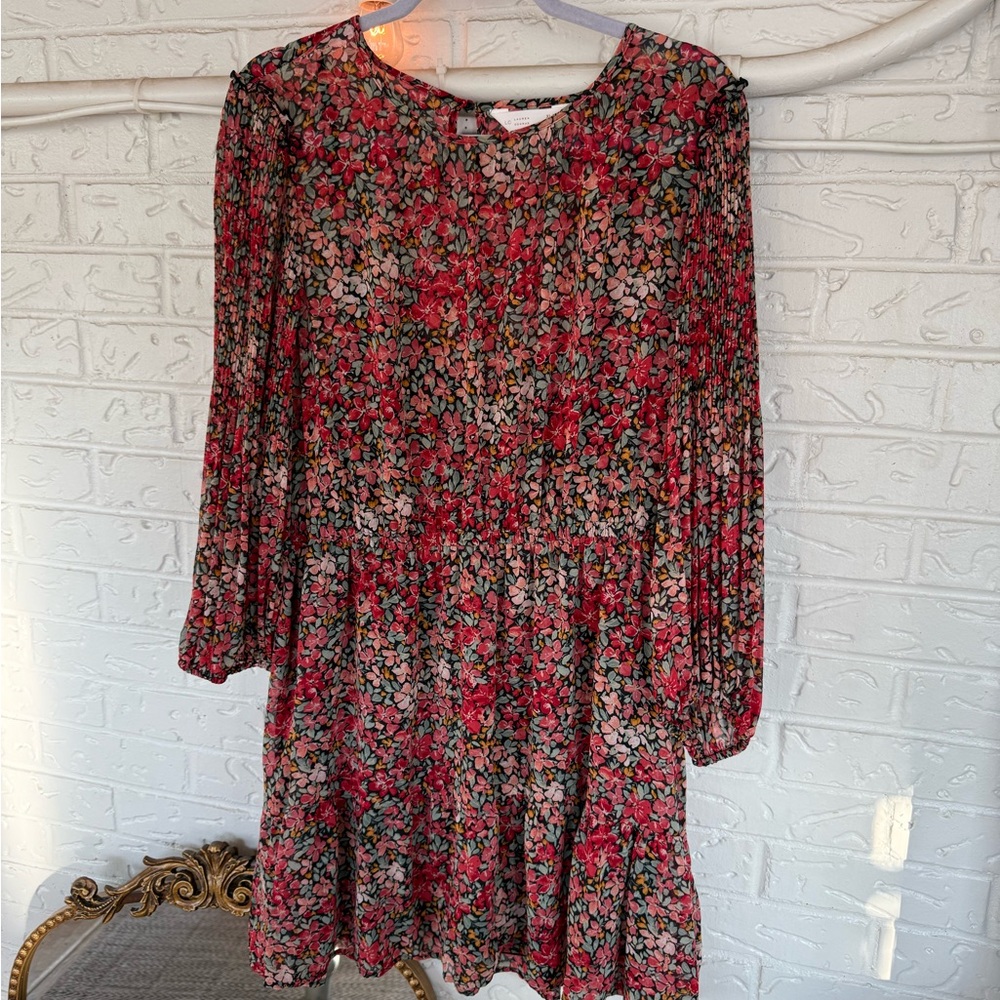 LC Lauren Conrad Vibrant Floral Dress